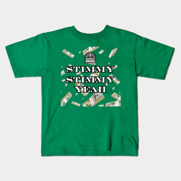 Shimmy Stimmy Yeah Kids T-Shirt by Jobberknocker